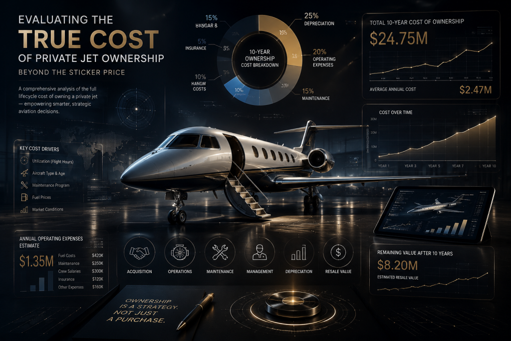 Evaluating the True Cost of Private Jet Ownership