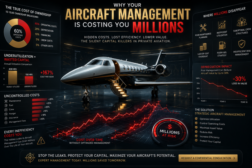 Why Your Aircraft Management Is Costing You Millions