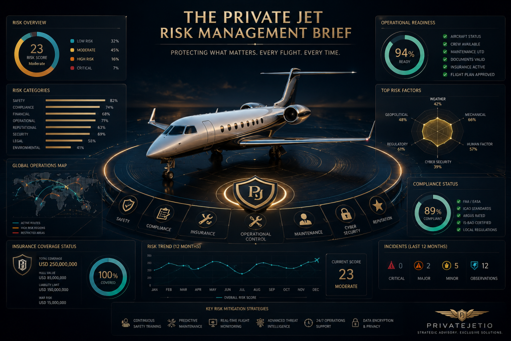 The Private Jet Risk Management Brief