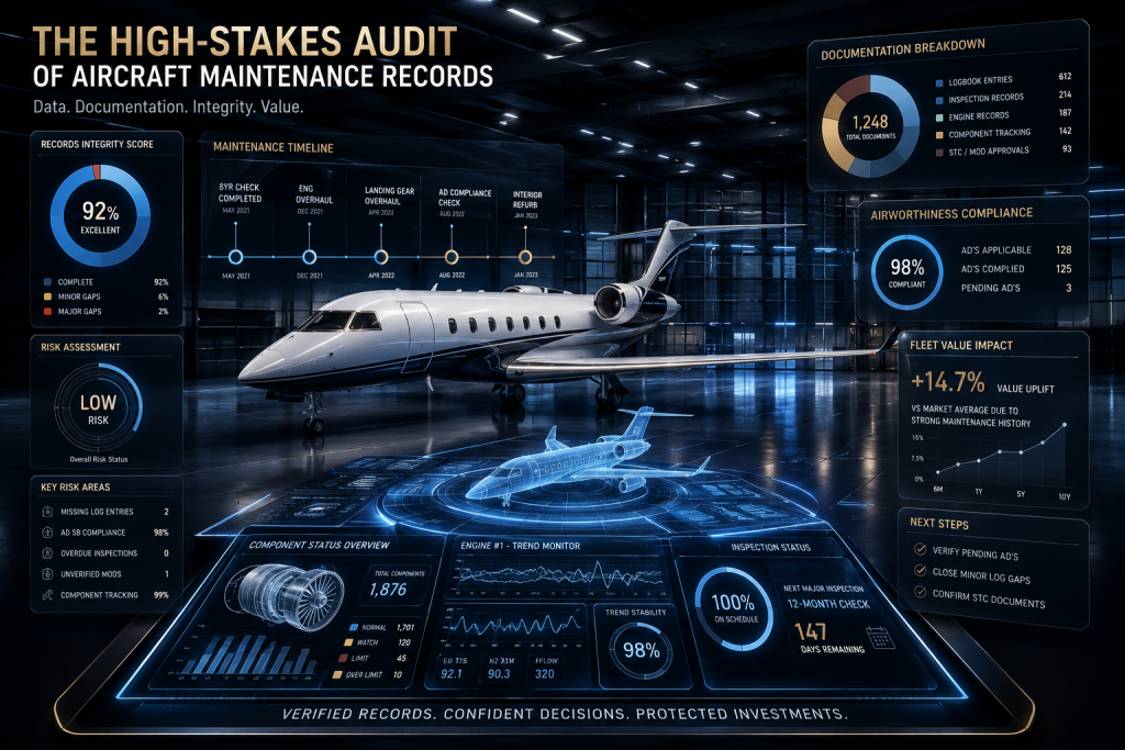 The High-Stakes Audit of Aircraft Maintenance Records