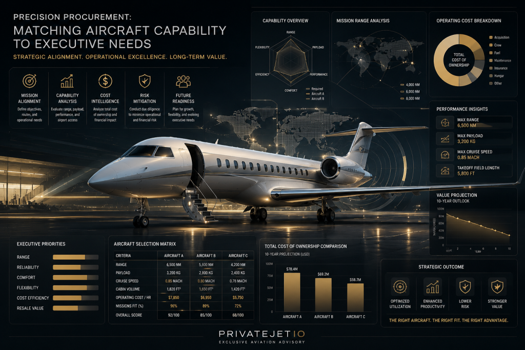 Precision Procurement: Matching Aircraft Capability to Executive Needs