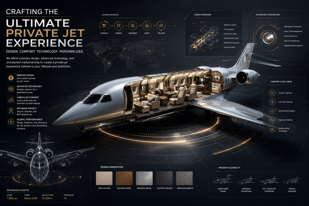 Crafting the Ultimate Private Jet Experience