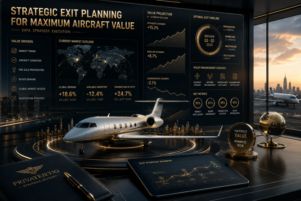 Strategic Exit Planning for Maximum Aircraft Value