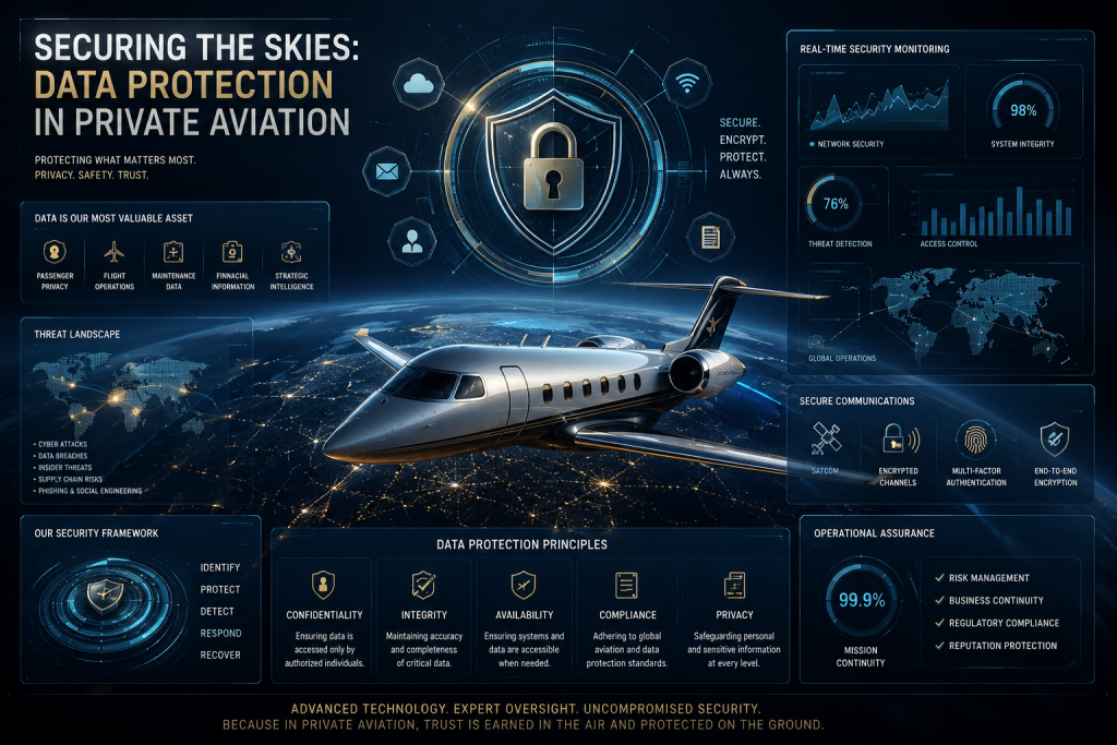 Securing the Skies: Data Protection in Private Aviation
