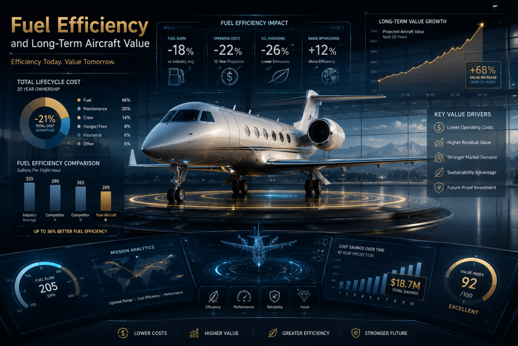 Fuel Efficiency and Long-Term Aircraft Value