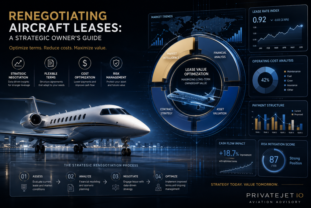 Renegotiating Aircraft Leases: A Strategic Owner’s Guide