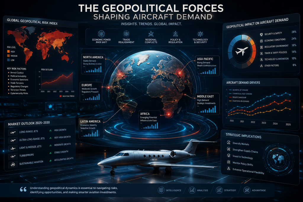 The Geopolitical Forces Shaping Aircraft Demand
