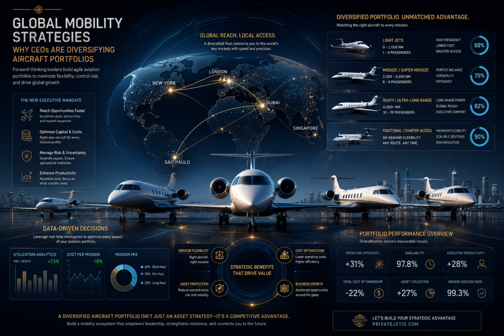 Global Mobility Strategies: Why CEOs Are Diversifying Aircraft Portfolios