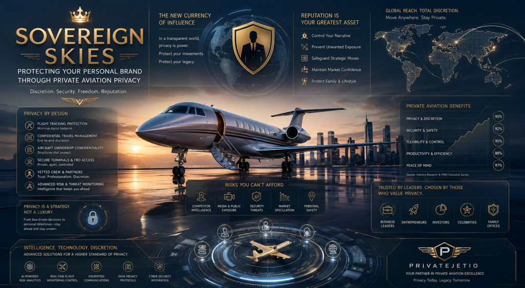 Sovereign Skies: Private Aviation and Personal Brand Protection