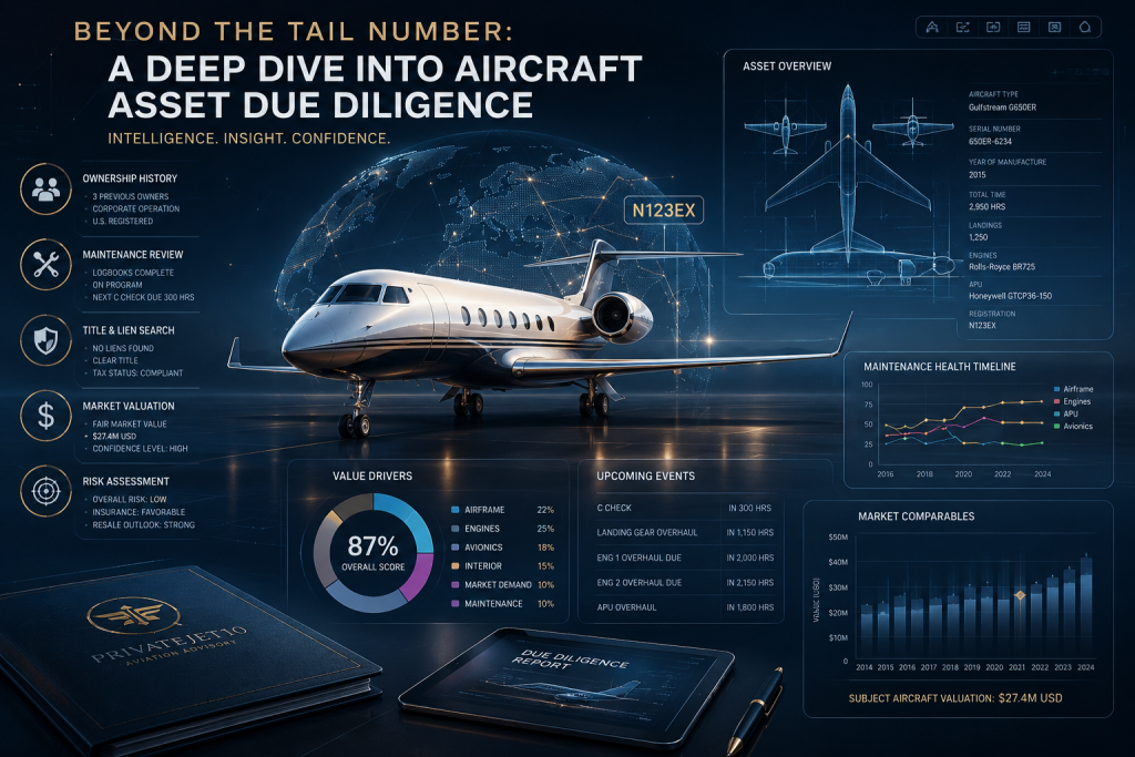 Beyond the Tail Number: Aircraft Due Diligence That Protects Millions