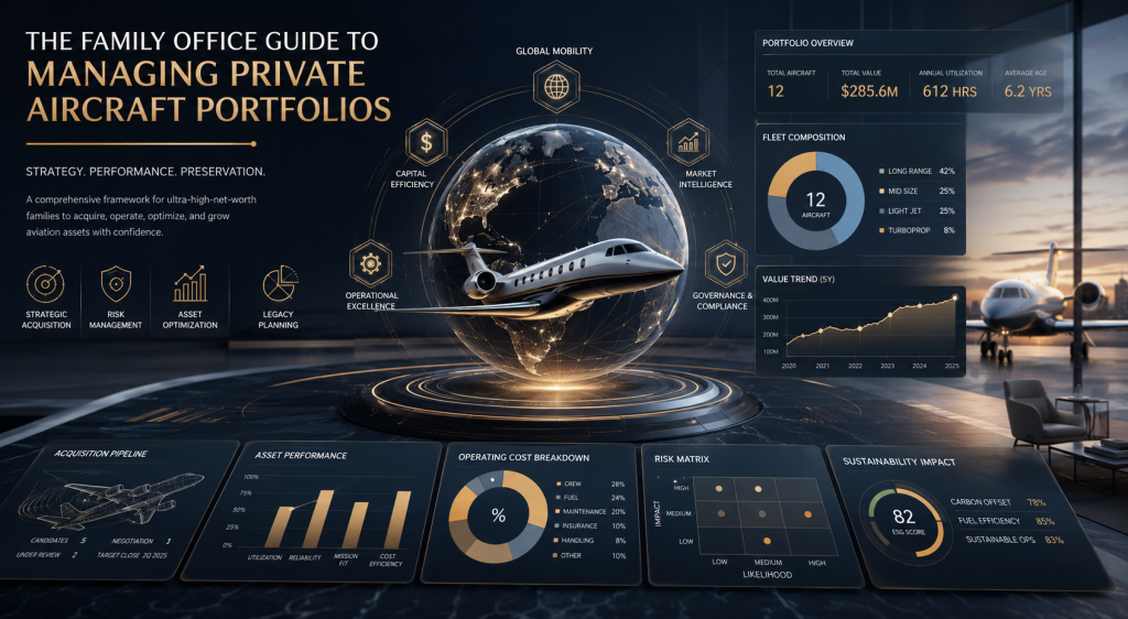The Family Office Guide to Private Aircraft Portfolios