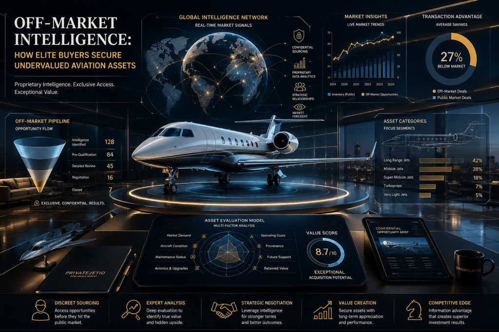 Off-Market Intelligence in Private Aviation