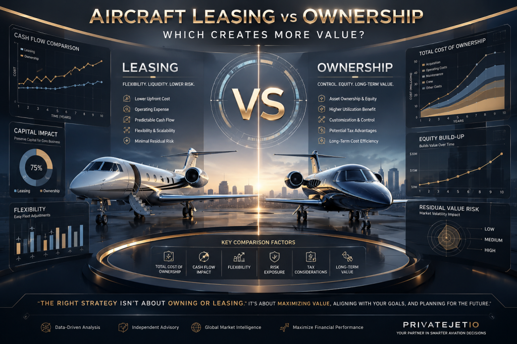 Aircraft Leasing vs Ownership: Which Creates More Value?