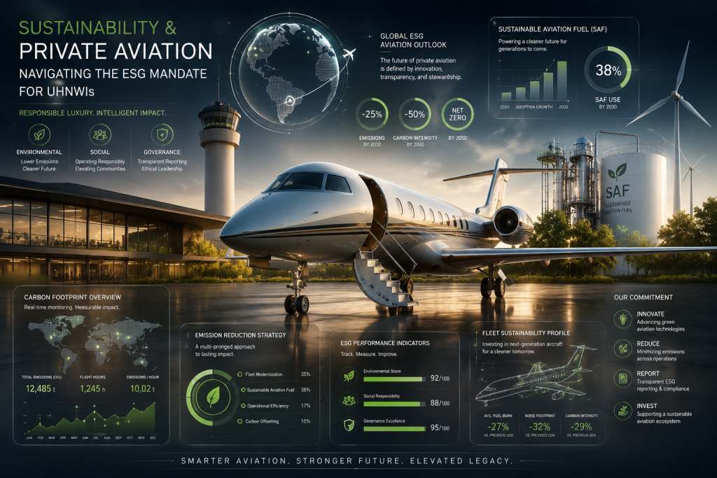 Sustainability and Private Aviation in the ESG Era